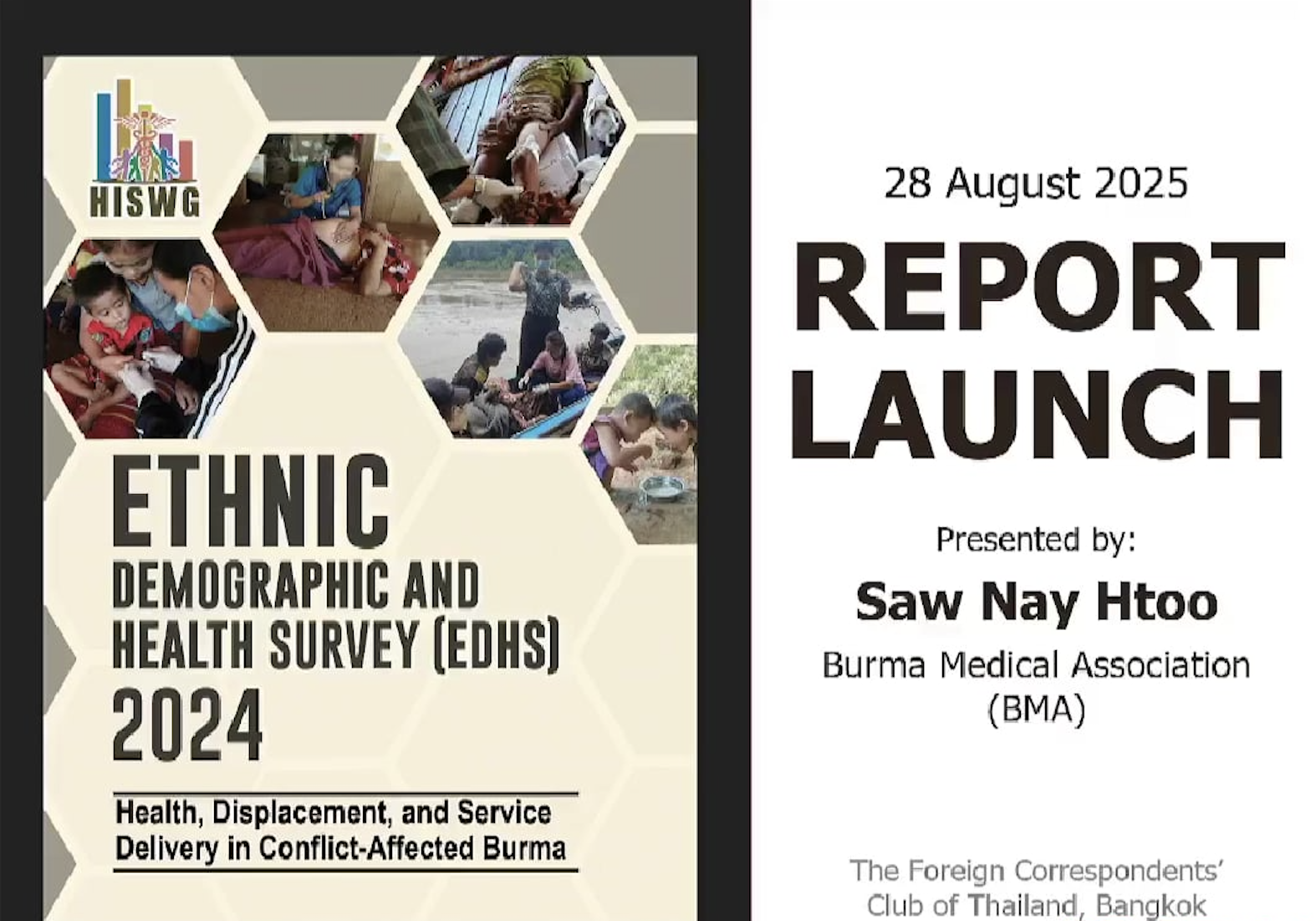 2024 Ethnic Demographic and Health Survey (EDHS) Launched in Bangkok and Maesot